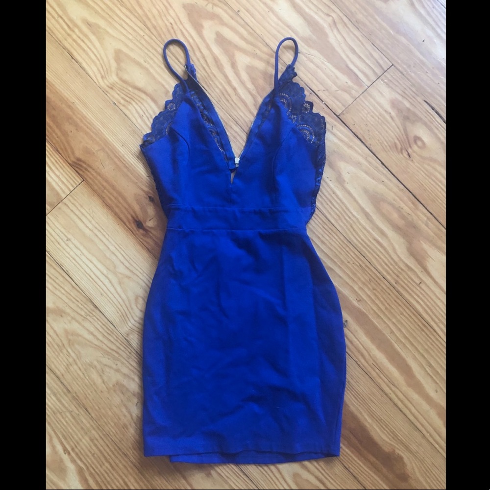 Blue Lacey Dress